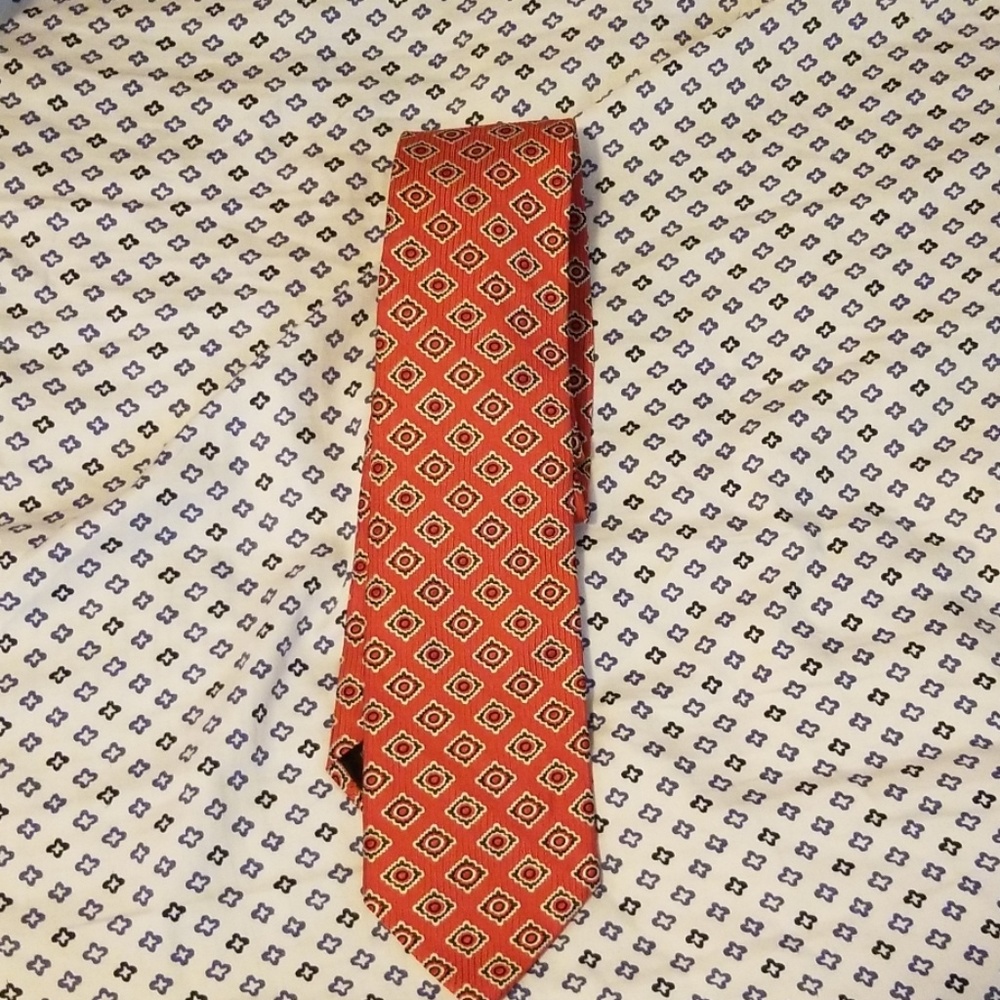 Xl red and Black tie